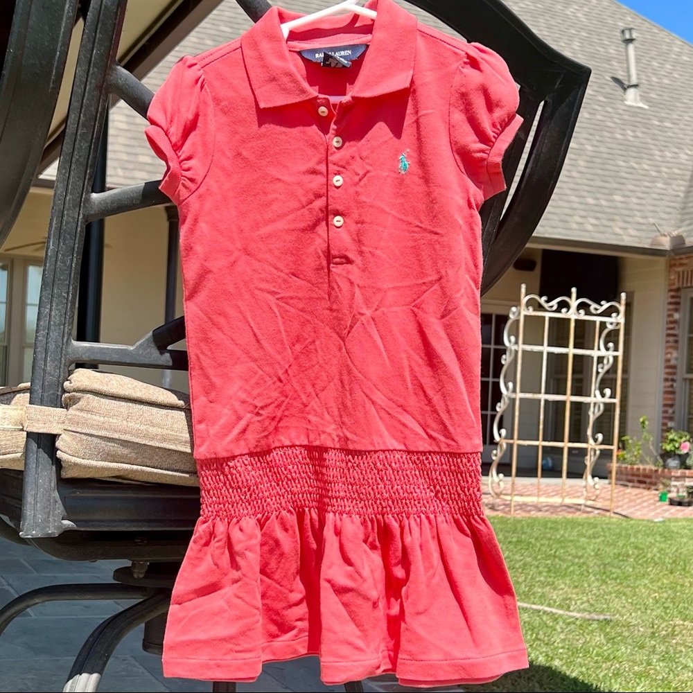 NWT Polo Ralph Lauren toddler shirt dress